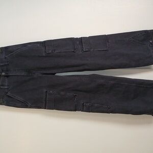 Aritzia "The 90's Millie" Black Eyeliner Hi-Rise Cargo Jeans in Size 26 (NWT)